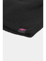 Czapka Zimowa Damska 4F 4FAW23ACAPF285-20S Czarna