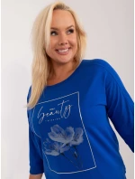 Blúzka RV BZ 8984.31 kobaltovo modrá