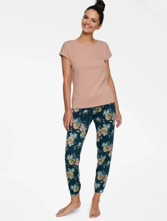 Dámske pyžamo Hilly 3 Pack 40159-69X Light Pink-Blue - Henderson Ladies