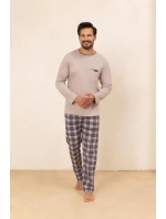 Regina 488 long/r M-XL Z25/26 pánske pyžamo Regina 488 long/r M-XL Z25/26 pánske pyžamo