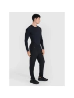 Pánske rýchloschnúce tréningové tričko s dlhým rukávom 4F 4FWMM00TFLOM507-20S pánske