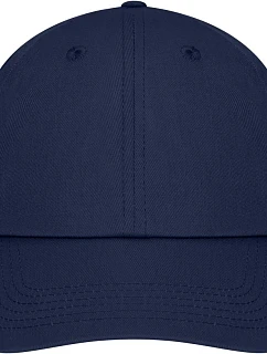 Daiber MB 6256 6-panelová čiapka „Dad Cap“ 03.6256 tmavomodrá