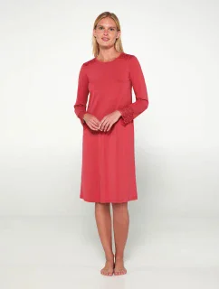 Vamp - Nočná košeľa s čipkovými detailmi 19909 - Vamp