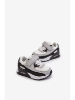 Sneakersy Dziecięce Na Rzep Szare Krissandra