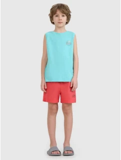 Chlapčenské plážové šortky boardshorts 4F 4FJWSS25UBDSM117-63S