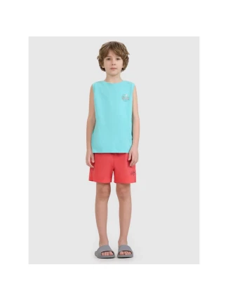 Chlapčenské plážové šortky boardshorts 4F 4FJWSS25UBDSM117-63S Chlapčenské plážové šortky boardshorts 4F 4FJWSS25UBDSM117-63S