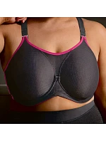 športová podprsenka performance wireX s nastaviteľnými ramienkami 5599 anthrazit/pink - Active športová podprsenka performance wireX s nastaviteľnými ramienkami 5599 anthrazit/pink - Active