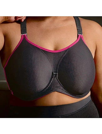 športová podprsenka performance wireX s nastaviteľnými ramienkami 5599 anthrazit/pink - Active športová podprsenka performance wireX s nastaviteľnými ramienkami 5599 anthrazit/pink - Active