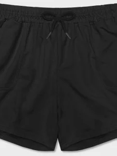 Čierne dámske teplákové šortky (8K950-3)