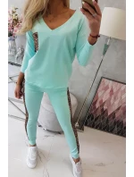 Mätová sada s leopardím potlačou