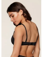 Dámska podprsenka LingaDore 1400-1 black/nude