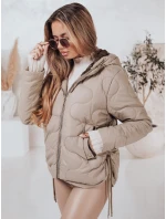 FashionStreet béžová dámska bunda TY4238