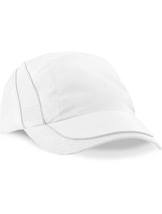 Beechfield B 182 Čiapka „Coolmax® Flow Mesh“ 53.0182 biela Beechfield B 182 Čiapka „Coolmax® Flow Mesh“ 53.0182 biela