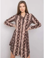 Šaty TO SK 1103 9.10P hnedá