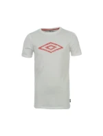 Umbro Cotton Logo T Shirt Boys White - Biela / 11-12 - Umbro