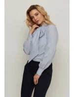 Dámska košeľa Kokarda Modro-biela - Bubala