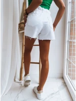 Dámske džínsové šortky CHLOE white FashionStreet SY0296 Dámske džínsové šortky CHLOE white FashionStreet SY0296