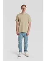 Tričko Fruit of the Loom Pure Cotton T z hustej organickej bavlny 16.1362 červené