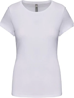 Kariban K 3013 Dámske elastické tričko 20.3013 biele