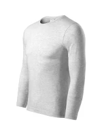 Tričko Progress LS unisex svetlo šedá