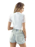 Dámska blúzka Carlotta biela - ELDAR