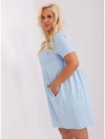 RV SK 8768 šaty.17P svetlo modrá