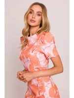 M856 Viacfarebné mini šaty - model 1