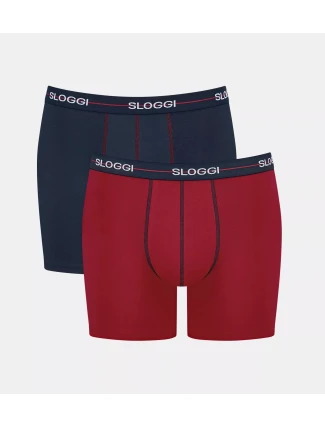 Pánske boxerky Start Short C2P box - červené M008 - SLOGGI