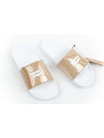 Levi's Dámske športové žabky Pohodlné brokátové topánky Módne dámske