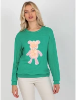 Blúzka LK BZ 509067.15 tyrkysová