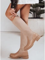 Dámske khaki ponožkové topánky FashionStreet ZY1308