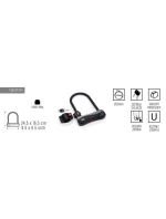 Zámok na bicykel Twister 31548 - Meteor Zámok na bicykel Twister 31548 - Meteor