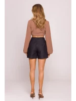 M860 Džínsové šortky - grafitové