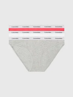 Dámske nohavičky 3Pack 000QD5207E NP4 Multicolour - Calvin Klein