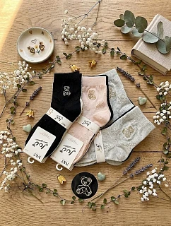 Ponožky WiK N&T 3559 vzor 84 Medvedík 35-42