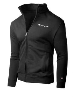 Pánska čierna mikina Champion so stojačikom (218290 KK001)