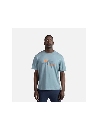 Pánske tričko ROSSIGNOL Waterfall Tee, modré Pánske tričko ROSSIGNOL Waterfall Tee, modré