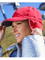 Atlantis Headwear Techno Flap-S 6-panelová čiapka s ochranou uší 33.0225, tmavomodrá Atlantis Headwear Techno Flap-S 6-panelová čiapka s ochranou uší 33.0225, tmavomodrá