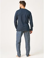 Pyžamo Key MNS 608 B26 s dlhými rukávmi M–2XL Pyžamo Key MNS 608 B26 s dlhými rukávmi M–2XL