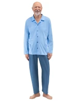 Pánske pyžamo Martel 403 Antoni III dĺžka/r 3XL-4XL pyžamo na zips Pánske pyžamo Martel 403 Antoni III dĺžka/r 3XL-4XL pyžamo na zips