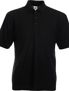 Fruit of the Loom 65/35 Pique Polo Piqué polo 16.3402 čierna