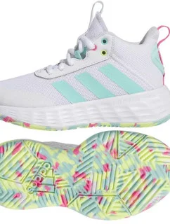 Junior Basketbalová obuv / tenisky Ownthegame 2.0 Jr IF2696 Biela mix - Adidas