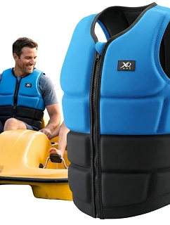 SUP XQMAX NEOPRÉNOVÁ PLAVECKÁ VESTA R.XL MODRÁ/ČIERNA