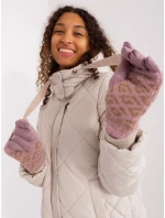 Rukavice AT RK 2310.61 tmavoružová Rukavice AT RK 2310.61 tmavoružová