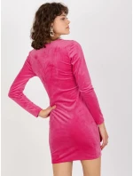 Šaty RP SK 8157.09X tmavo ružová
