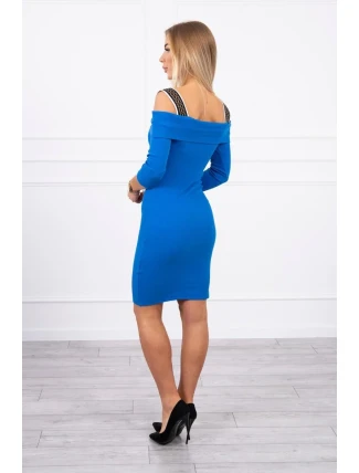 Nevädzové šaty so širokými ramienkami