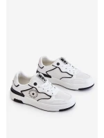 Damskie Sportowe Buty Big Star LL274440 Biało-Czarne