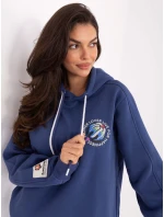 Mikina D10600BK02784A tmavomodrá