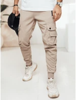 FashionStreet pánske cargo nohavice khaki UX4470