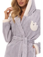 L&L 2411 Dámsky župan Lazy S-XL L&L 2411 Dámsky župan Lazy S-XL
